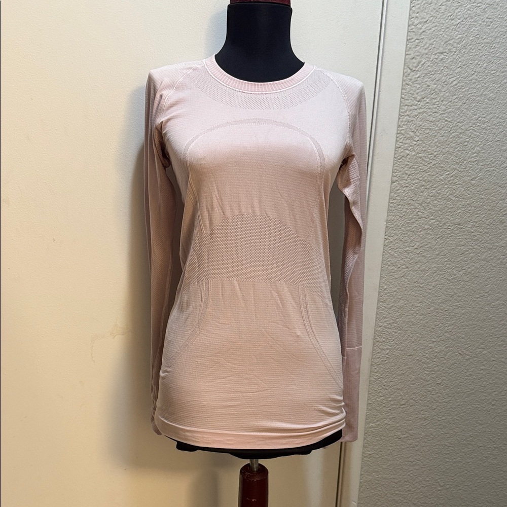 Lululemon Athletica Blush Long Sleeve Tee